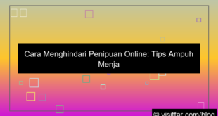 desain cara menghindari penipuan online