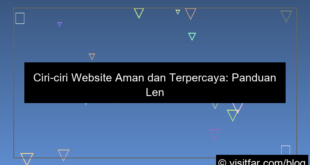 desain ciri ciri website aman dan terpercaya