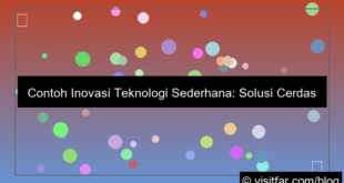 contoh inovasi teknologi sederhana