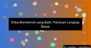 etika berinternet yang baik