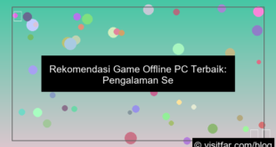 game offline terbaik di pc