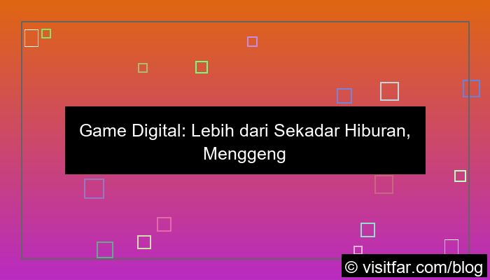desain game sebagai hiburan digital