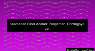 keamanan siber adalah