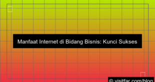 manfaat internet di bidang bisnis