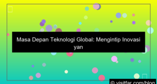 grafik masa depan teknologi global