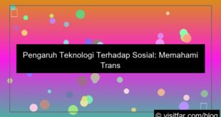 pengaruh teknologi terhadap sosial
