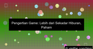 visual pengertian game dan fungsinya