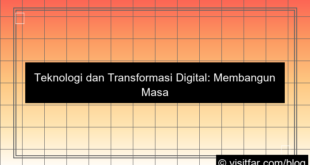 teknologi dan transformasi digital