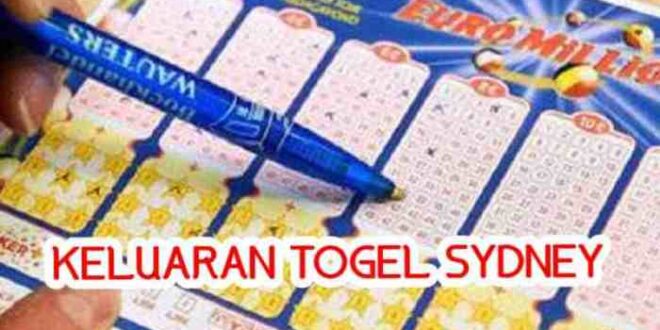 Keluaran togel sydney