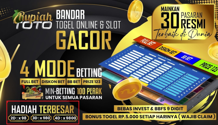 togel bandar terpercaya agen terbesar